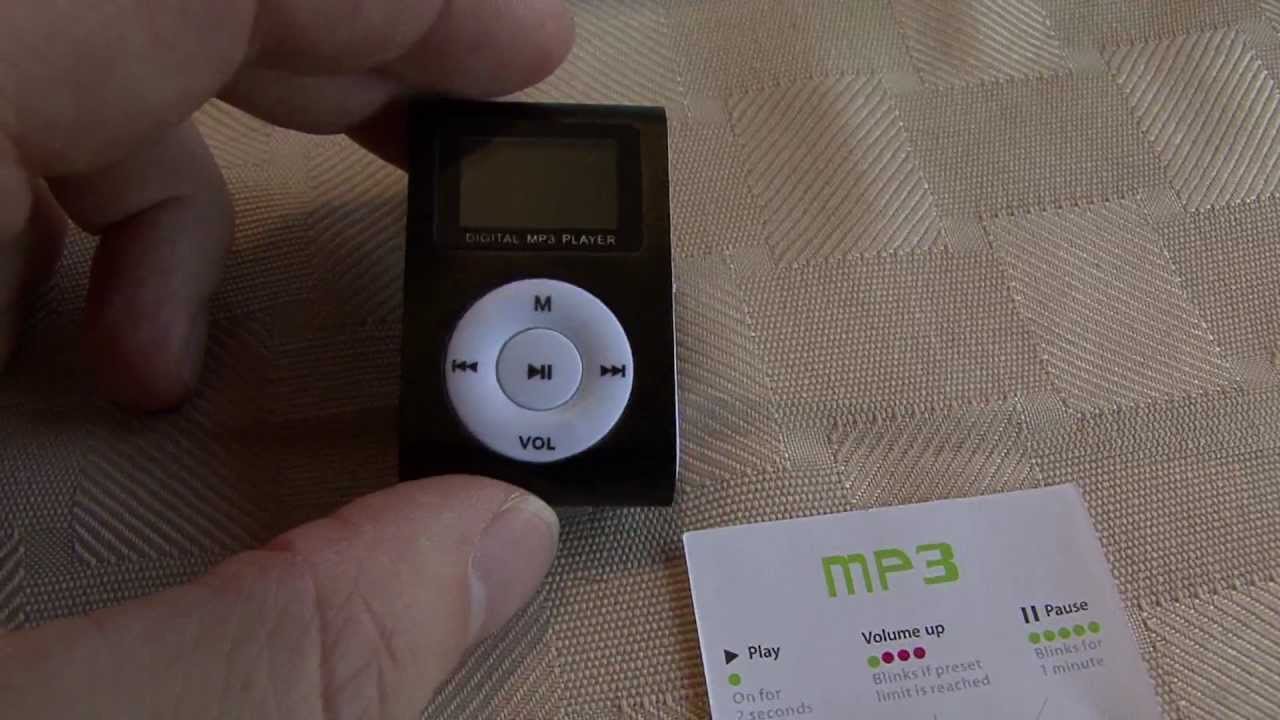 Generic mp3 player firmware upgrade